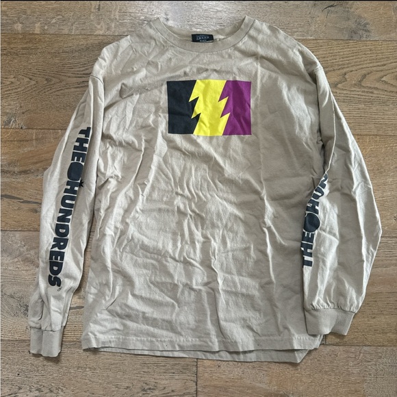 The Hundreds Beige Long Sleeve with Bold Graphic - Picture 1 of 2